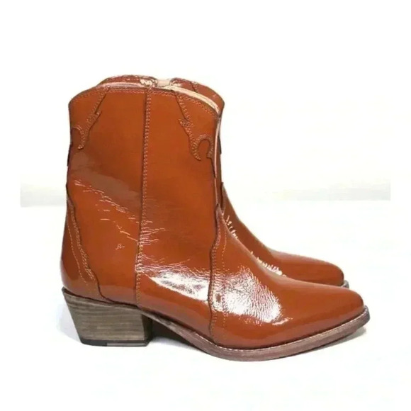 New Free People Frontier Western Boot Size 37 1/2 - Picture 4 of 9